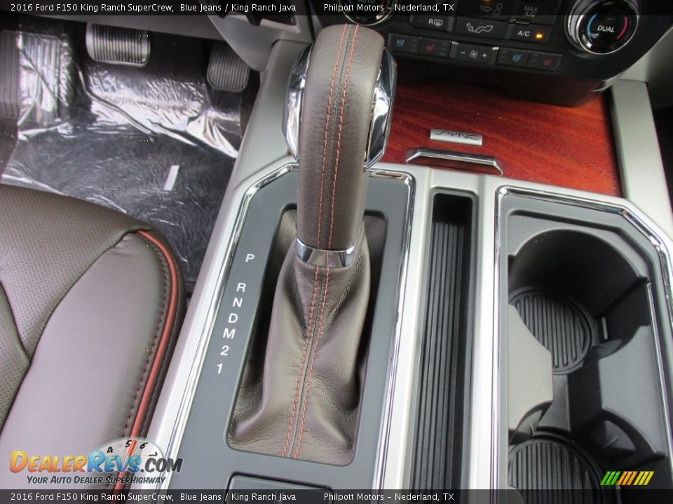 2016 Ford F150 King Ranch SuperCrew Blue Jeans / King Ranch Java Photo #31