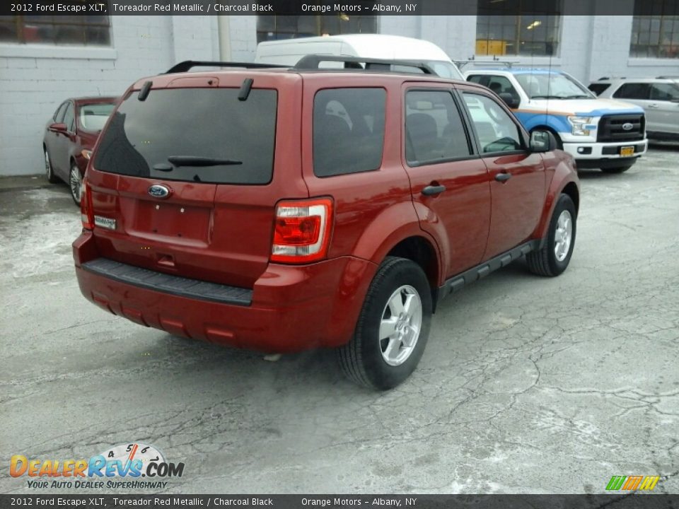 2012 Ford Escape XLT Toreador Red Metallic / Charcoal Black Photo #4