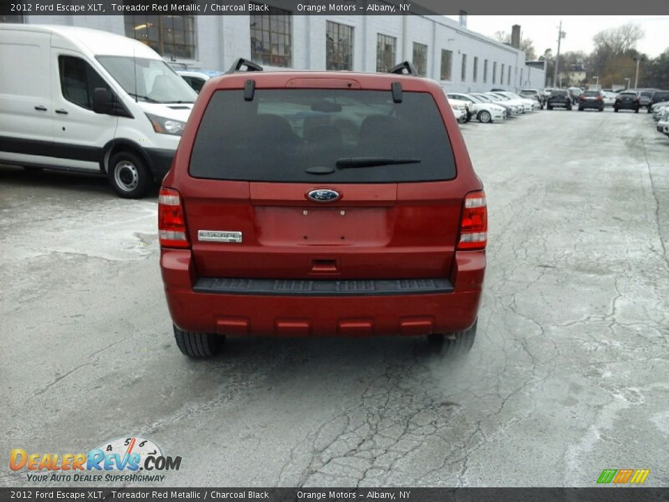 2012 Ford Escape XLT Toreador Red Metallic / Charcoal Black Photo #5