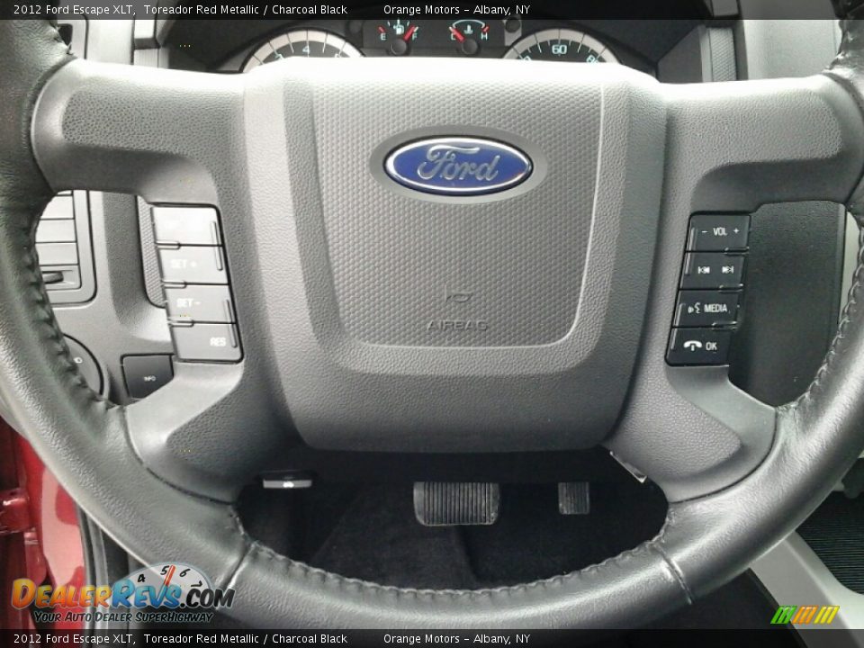 2012 Ford Escape XLT Toreador Red Metallic / Charcoal Black Photo #12