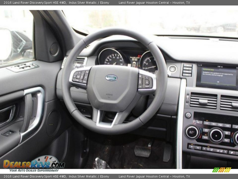 2016 Land Rover Discovery Sport HSE 4WD Indus Silver Metallic / Ebony Photo #16