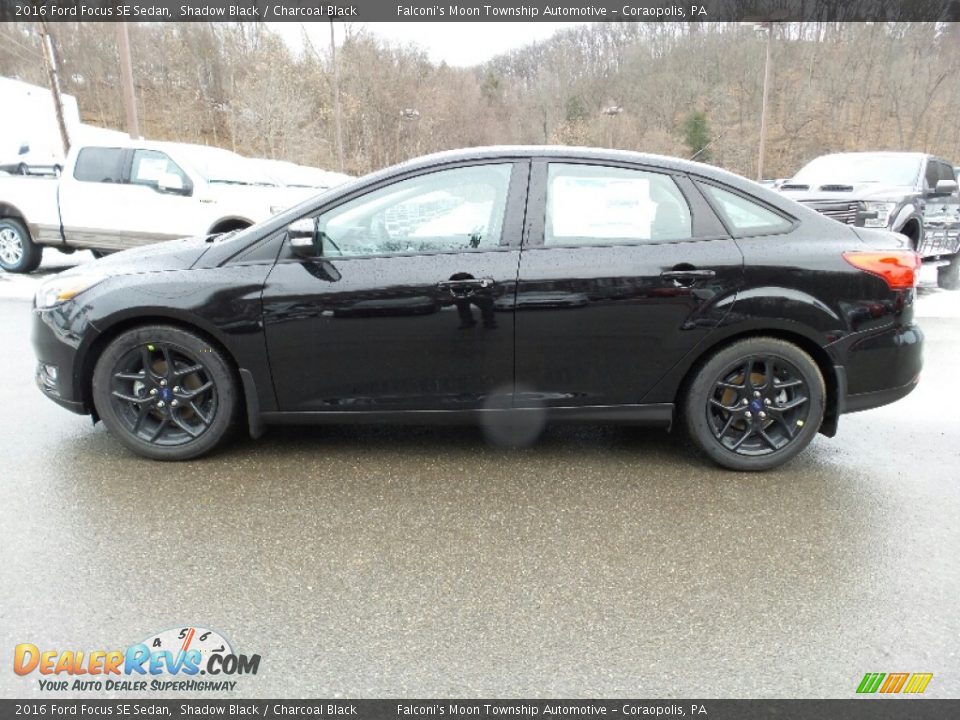 Shadow Black 2016 Ford Focus SE Sedan Photo #1