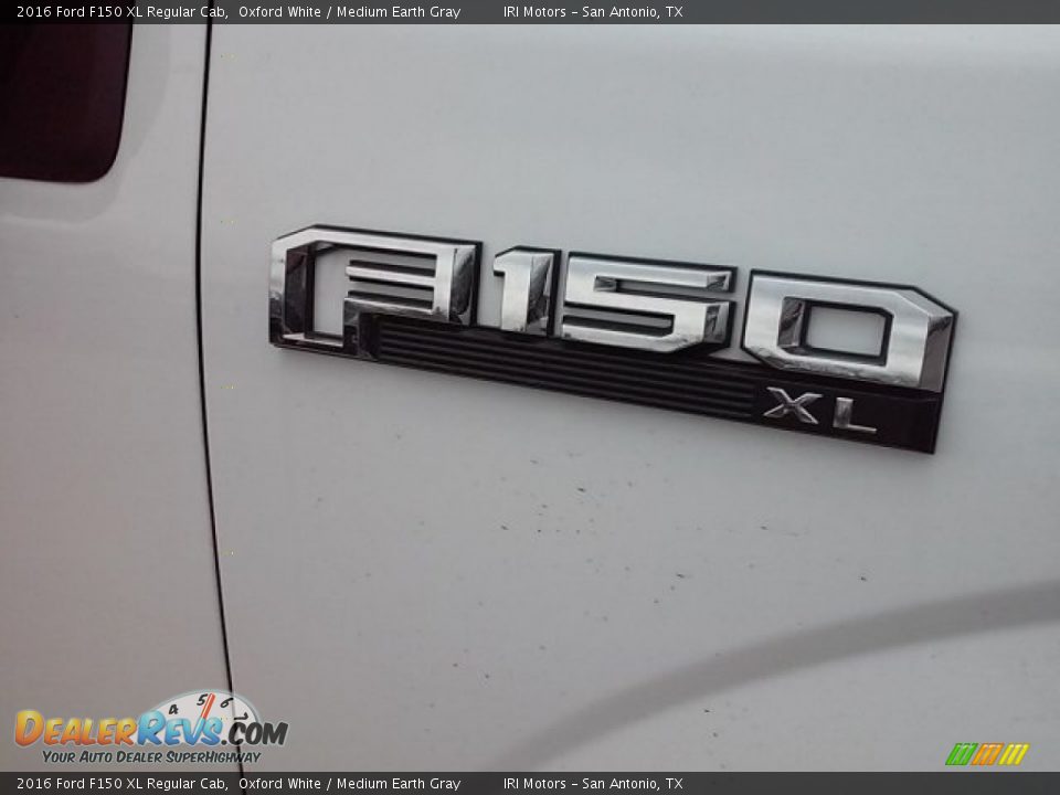 2016 Ford F150 XL Regular Cab Oxford White / Medium Earth Gray Photo #5