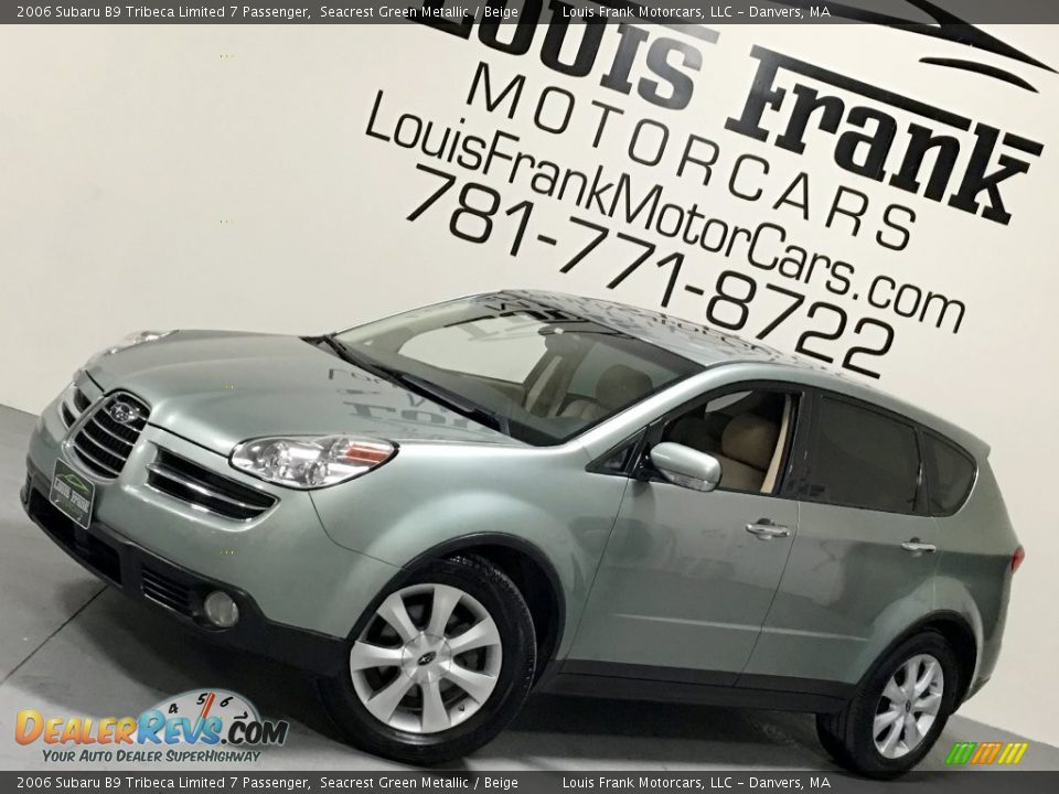 2006 Subaru B9 Tribeca Limited 7 Passenger Seacrest Green Metallic / Beige Photo #4