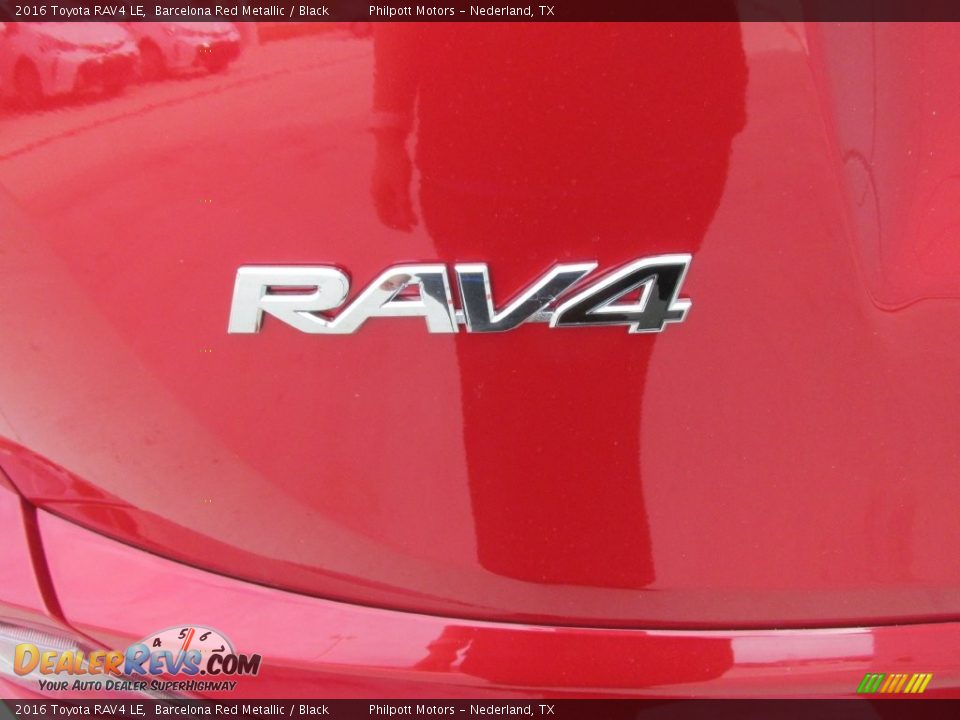 2016 Toyota RAV4 LE Barcelona Red Metallic / Black Photo #13
