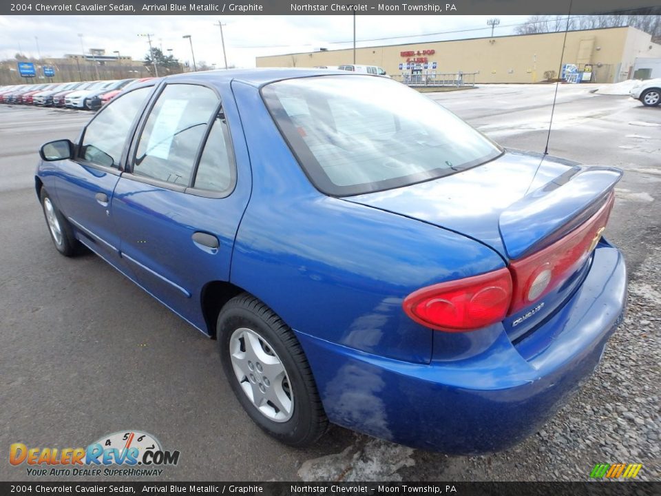 2004 Chevrolet Cavalier Sedan Arrival Blue Metallic / Graphite Photo #2