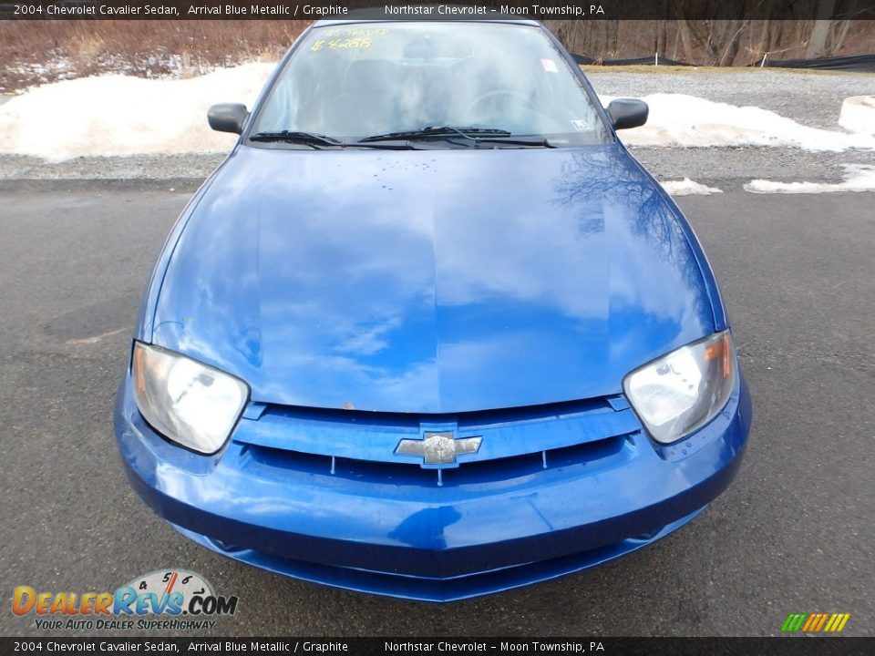 2004 Chevrolet Cavalier Sedan Arrival Blue Metallic / Graphite Photo #6