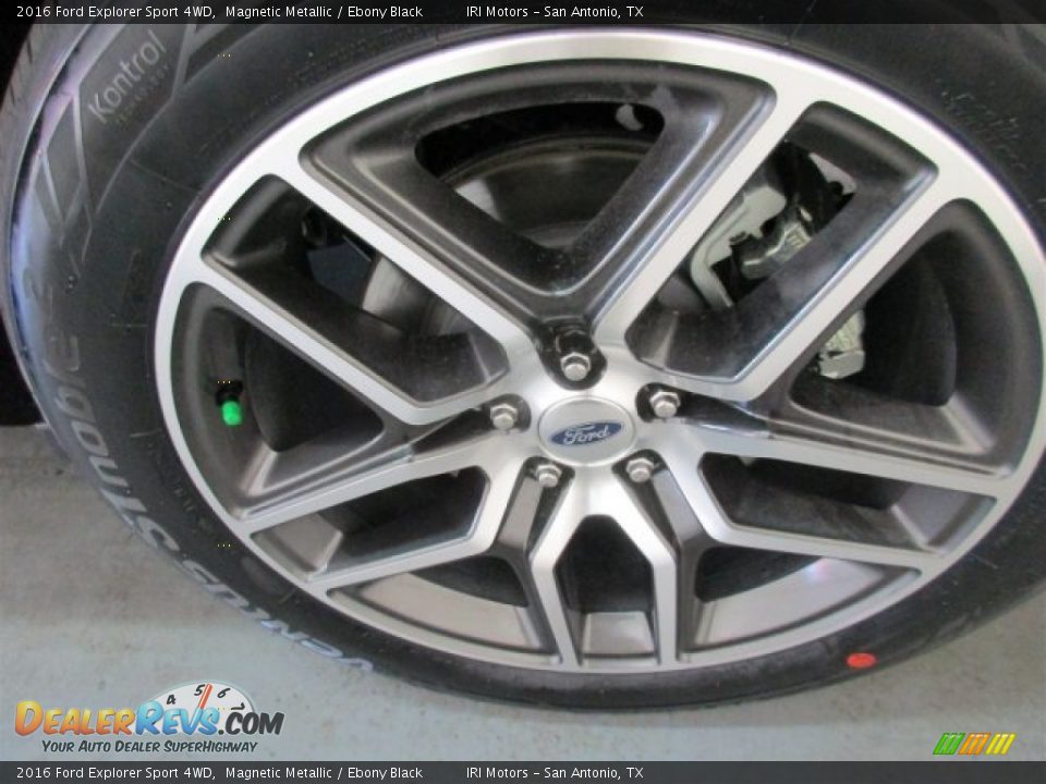 2016 Ford Explorer Sport 4WD Magnetic Metallic / Ebony Black Photo #4