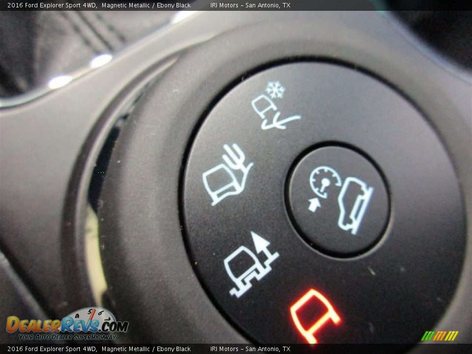 2016 Ford Explorer Sport 4WD Magnetic Metallic / Ebony Black Photo #21
