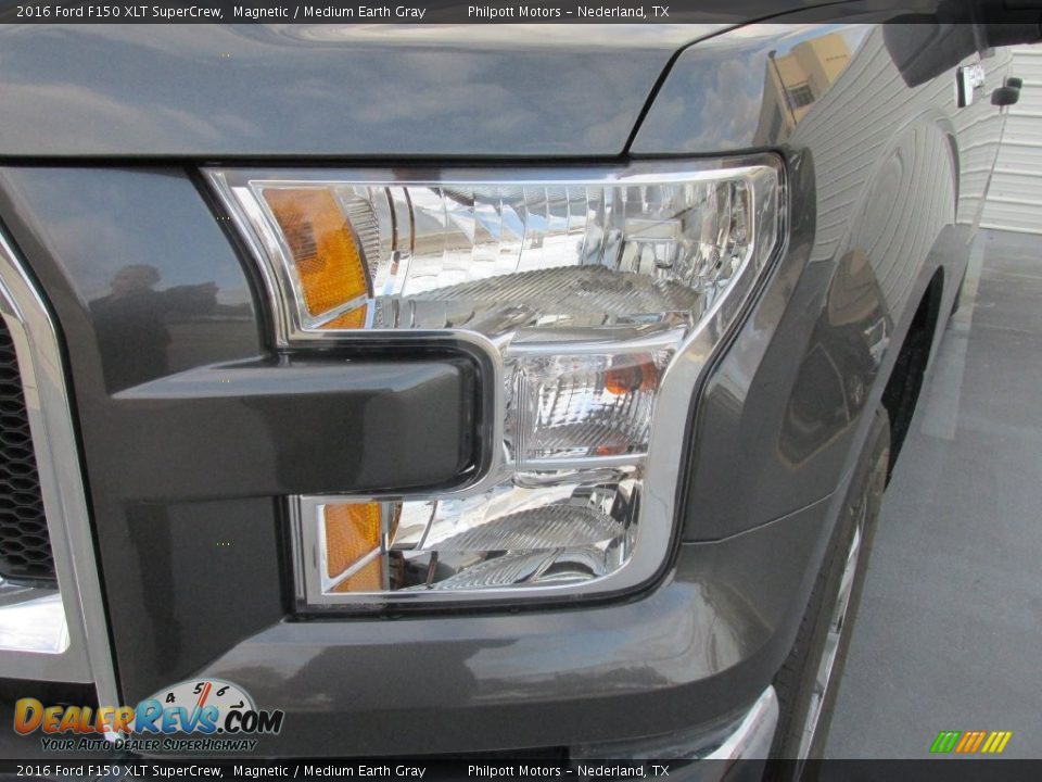 2016 Ford F150 XLT SuperCrew Magnetic / Medium Earth Gray Photo #9