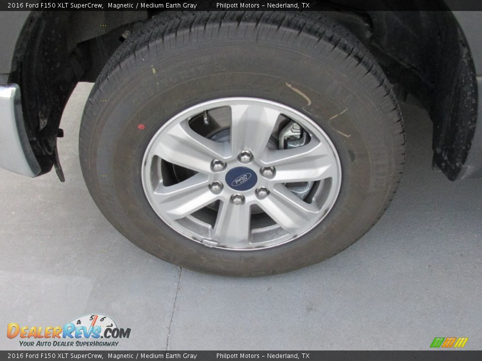 2016 Ford F150 XLT SuperCrew Magnetic / Medium Earth Gray Photo #11