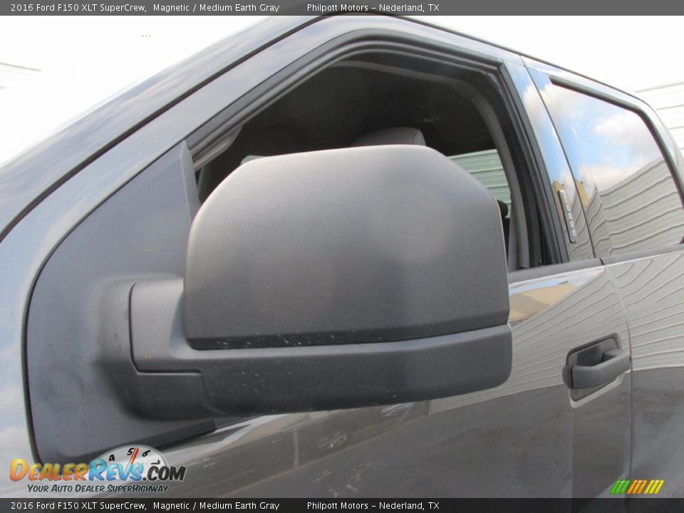 2016 Ford F150 XLT SuperCrew Magnetic / Medium Earth Gray Photo #12