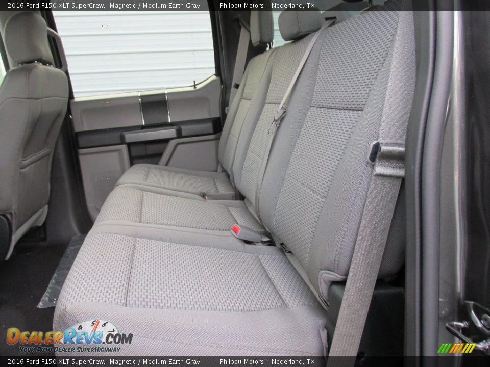 2016 Ford F150 XLT SuperCrew Magnetic / Medium Earth Gray Photo #18