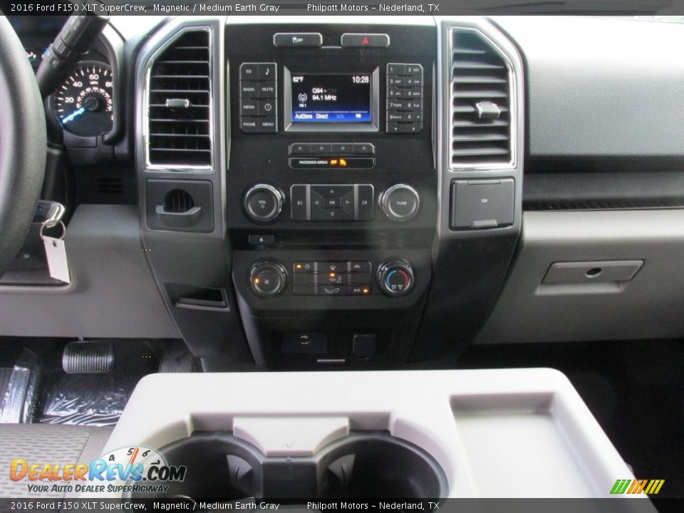 2016 Ford F150 XLT SuperCrew Magnetic / Medium Earth Gray Photo #24