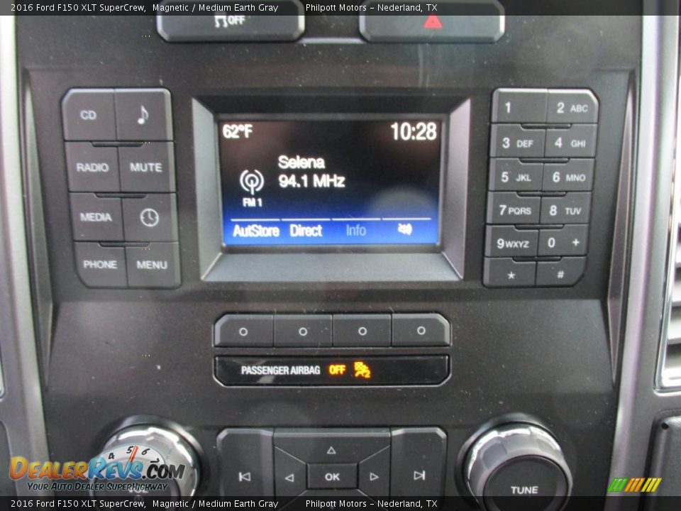 2016 Ford F150 XLT SuperCrew Magnetic / Medium Earth Gray Photo #25