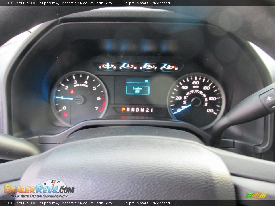 2016 Ford F150 XLT SuperCrew Magnetic / Medium Earth Gray Photo #29