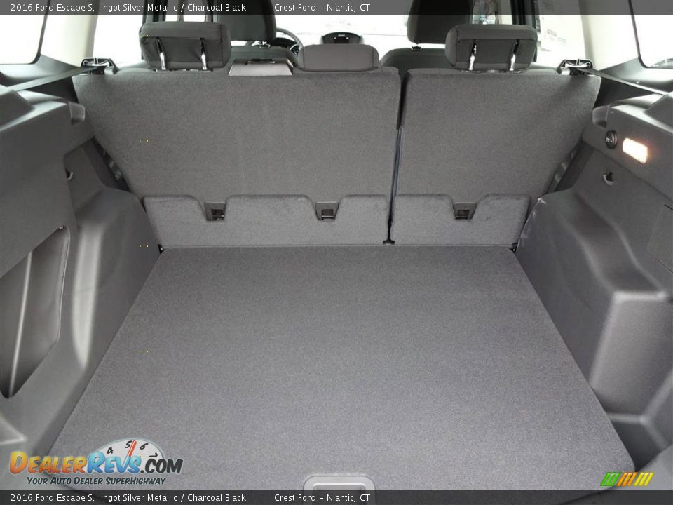 2016 Ford Escape S Ingot Silver Metallic / Charcoal Black Photo #11