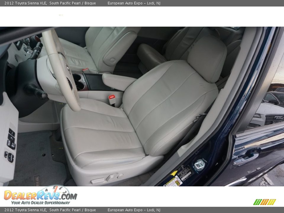 2012 Toyota Sienna XLE South Pacific Pearl / Bisque Photo #10