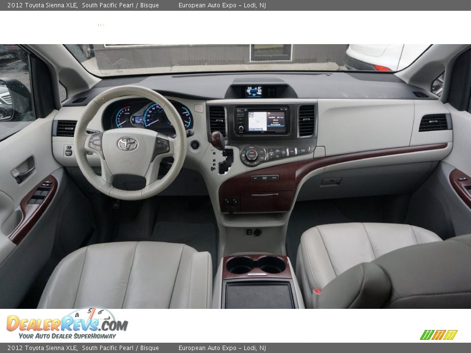 2012 Toyota Sienna XLE South Pacific Pearl / Bisque Photo #24