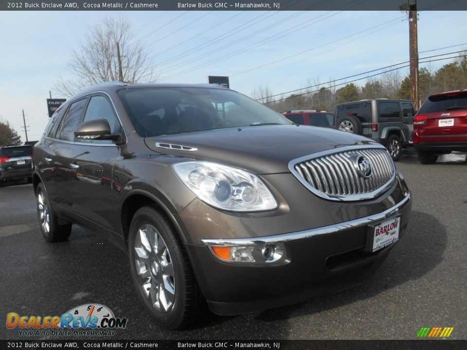 2012 Buick Enclave AWD Cocoa Metallic / Cashmere Photo #1