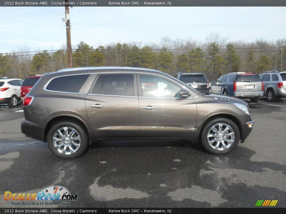 2012 Buick Enclave AWD Cocoa Metallic / Cashmere Photo #2