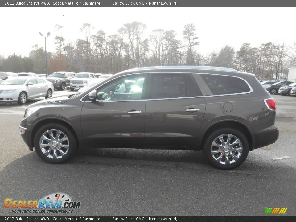 2012 Buick Enclave AWD Cocoa Metallic / Cashmere Photo #4