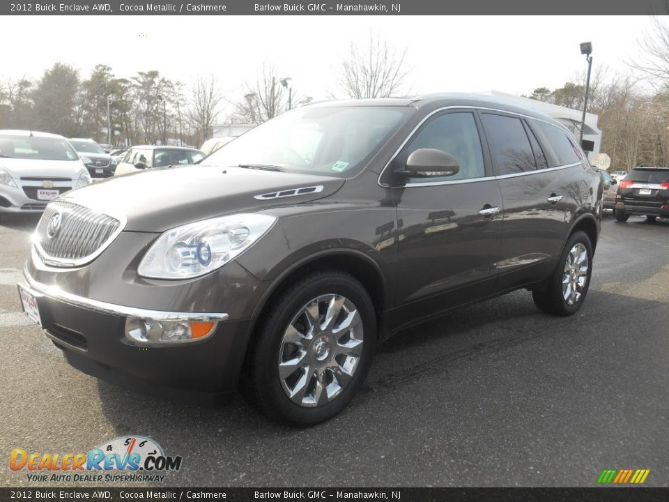 2012 Buick Enclave AWD Cocoa Metallic / Cashmere Photo #5