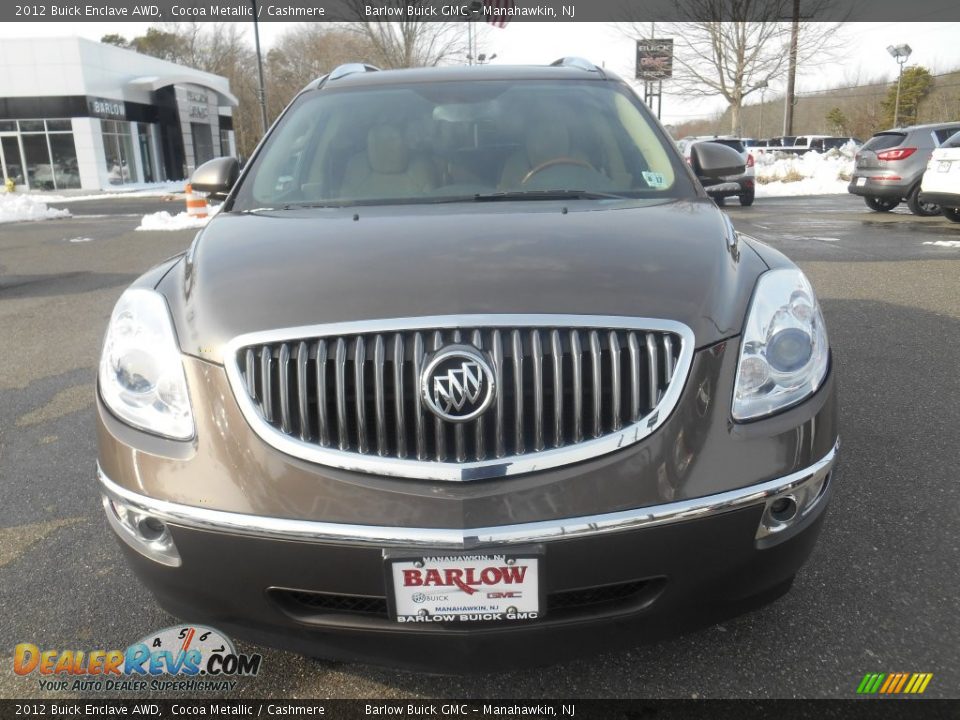 2012 Buick Enclave AWD Cocoa Metallic / Cashmere Photo #6