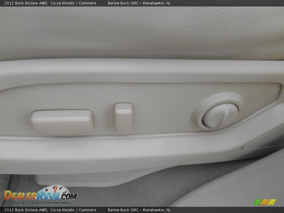 2012 Buick Enclave AWD Cocoa Metallic / Cashmere Photo #13