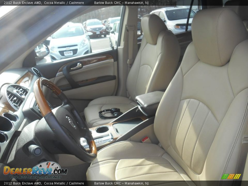 2012 Buick Enclave AWD Cocoa Metallic / Cashmere Photo #15