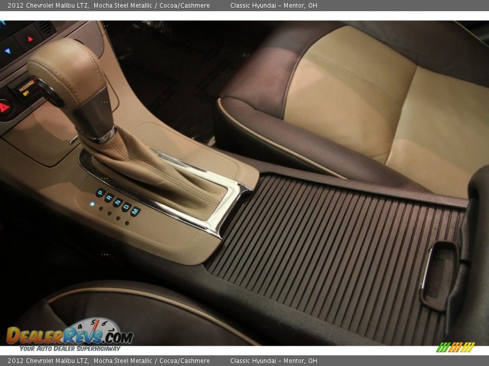 2012 Chevrolet Malibu LTZ Mocha Steel Metallic / Cocoa/Cashmere Photo #10