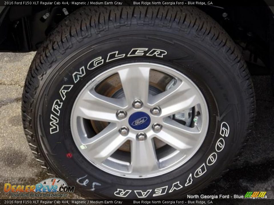 2016 Ford F150 XLT Regular Cab 4x4 Magnetic / Medium Earth Gray Photo #9