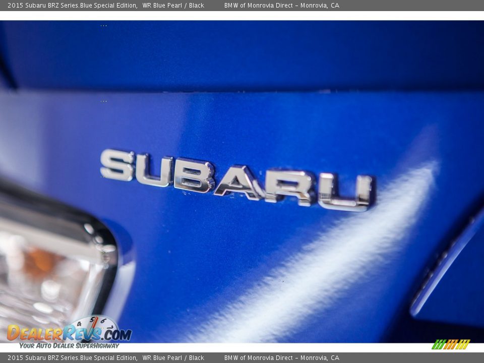 2015 Subaru BRZ Series.Blue Special Edition WR Blue Pearl / Black Photo #7