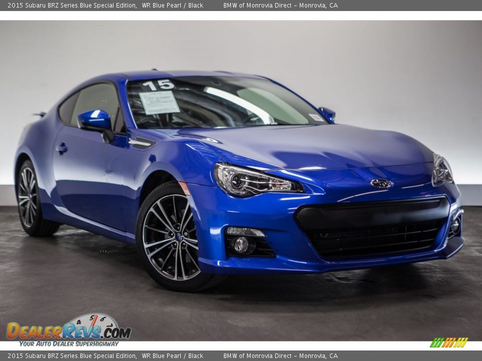 Front 3/4 View of 2015 Subaru BRZ Series.Blue Special Edition Photo #12