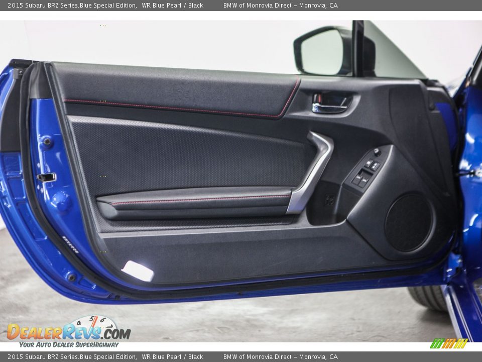 Door Panel of 2015 Subaru BRZ Series.Blue Special Edition Photo #20