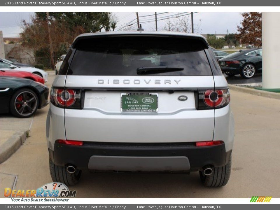 2016 Land Rover Discovery Sport SE 4WD Indus Silver Metallic / Ebony Photo #10