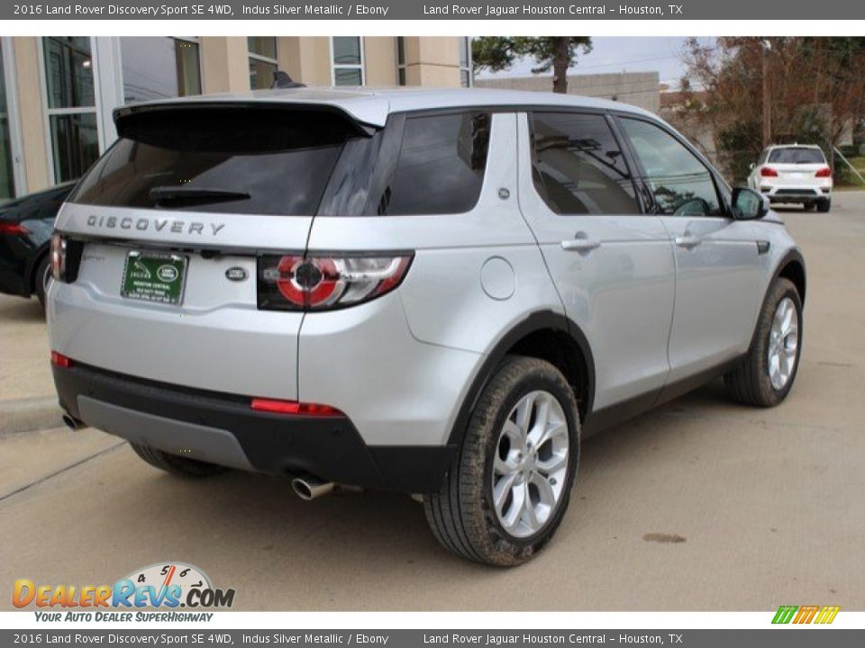 2016 Land Rover Discovery Sport SE 4WD Indus Silver Metallic / Ebony Photo #11