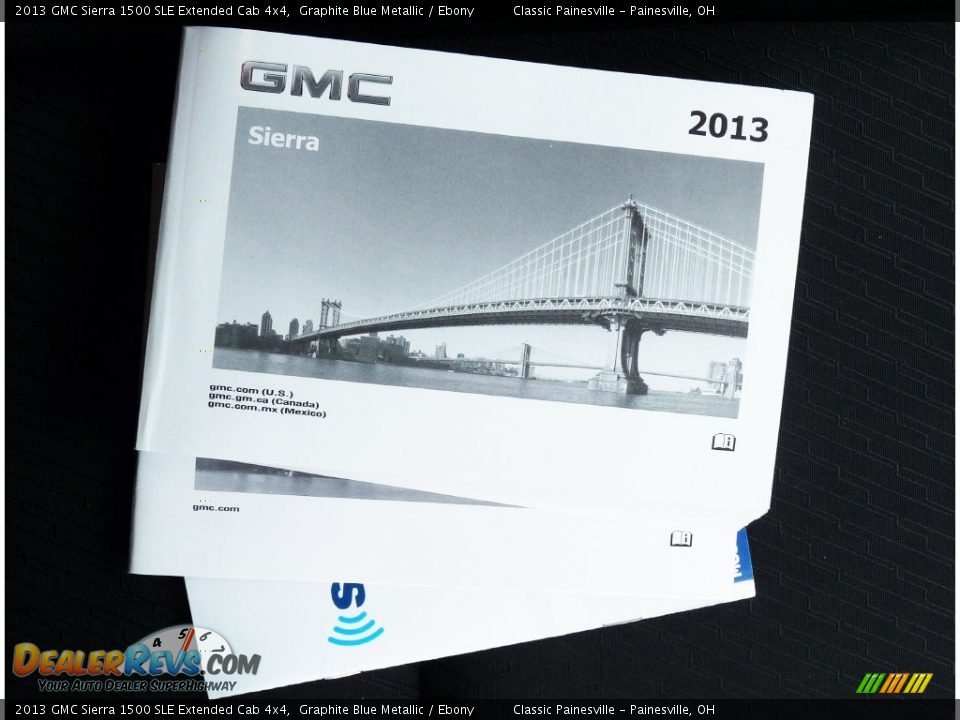 2013 GMC Sierra 1500 SLE Extended Cab 4x4 Graphite Blue Metallic / Ebony Photo #13