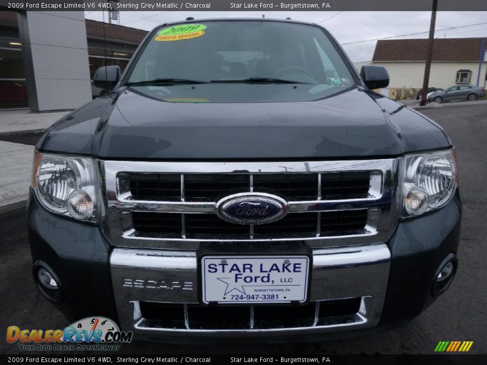 2009 Ford Escape Limited V6 4WD Sterling Grey Metallic / Charcoal Photo #2