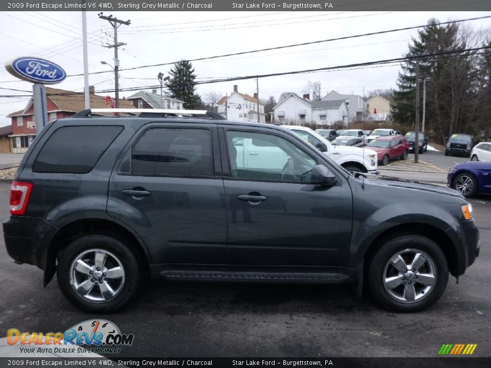 2009 Ford Escape Limited V6 4WD Sterling Grey Metallic / Charcoal Photo #4