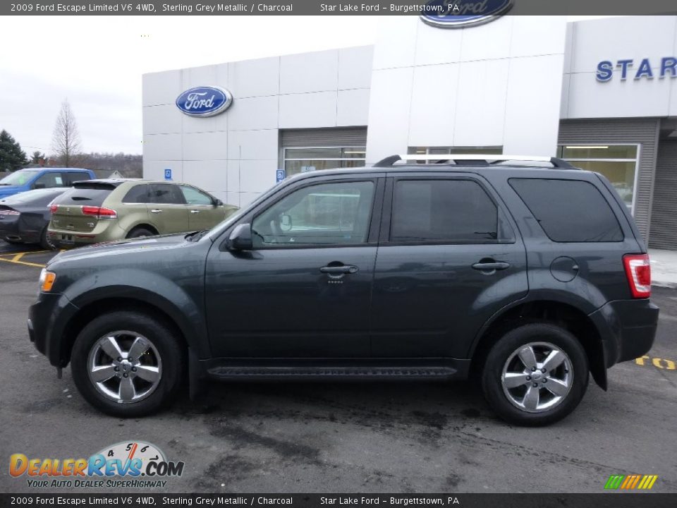 2009 Ford Escape Limited V6 4WD Sterling Grey Metallic / Charcoal Photo #9