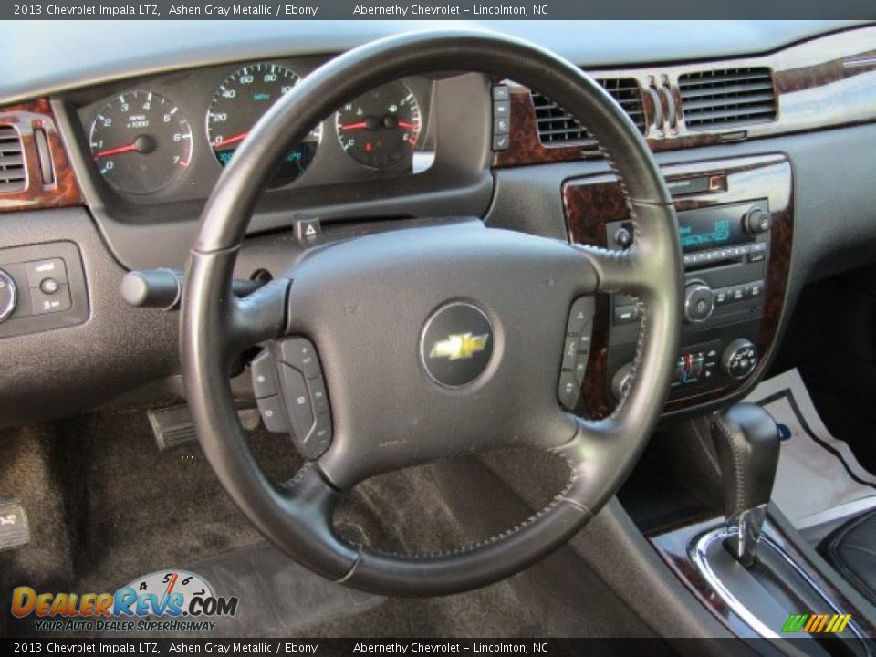 2013 Chevrolet Impala LTZ Ashen Gray Metallic / Ebony Photo #29
