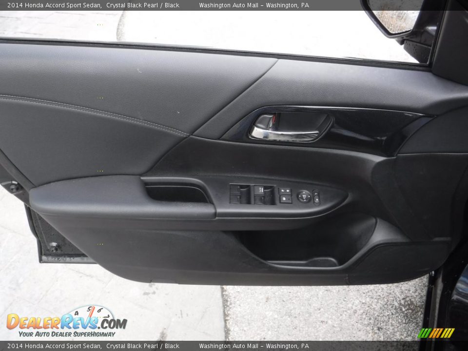 2014 Honda Accord Sport Sedan Crystal Black Pearl / Black Photo #12