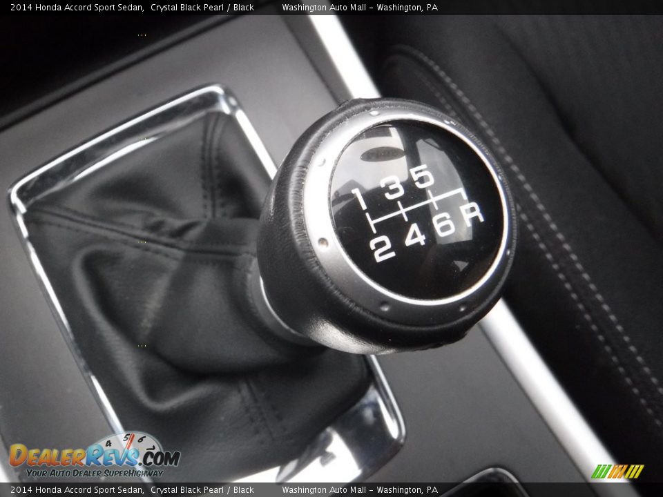 2014 Honda Accord Sport Sedan Crystal Black Pearl / Black Photo #16
