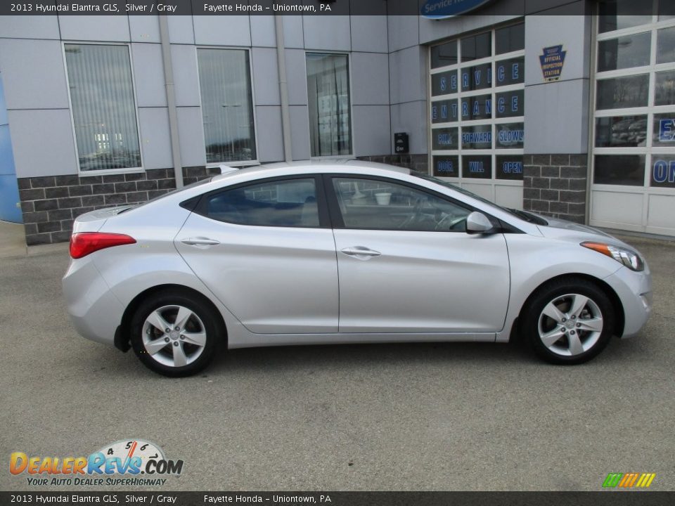 2013 Hyundai Elantra GLS Silver / Gray Photo #2