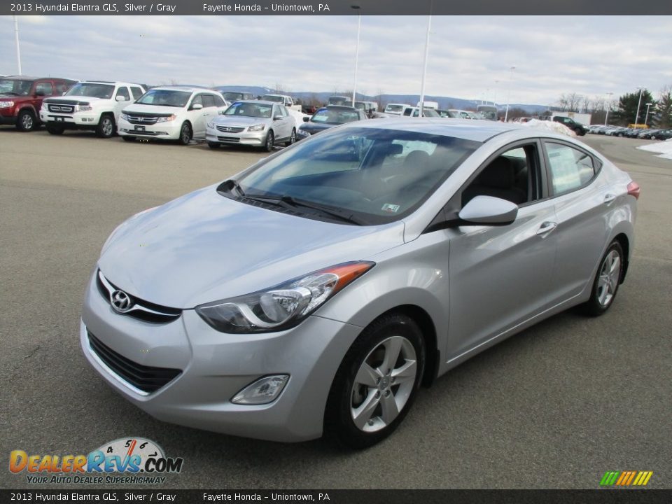 2013 Hyundai Elantra GLS Silver / Gray Photo #5