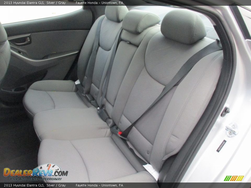 2013 Hyundai Elantra GLS Silver / Gray Photo #8