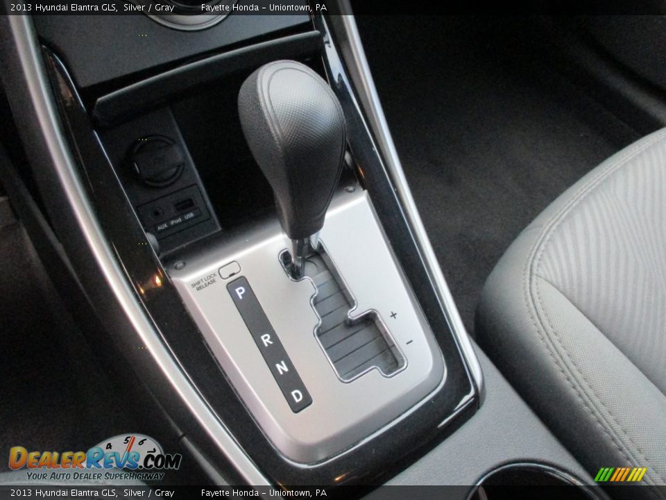 2013 Hyundai Elantra GLS Silver / Gray Photo #11