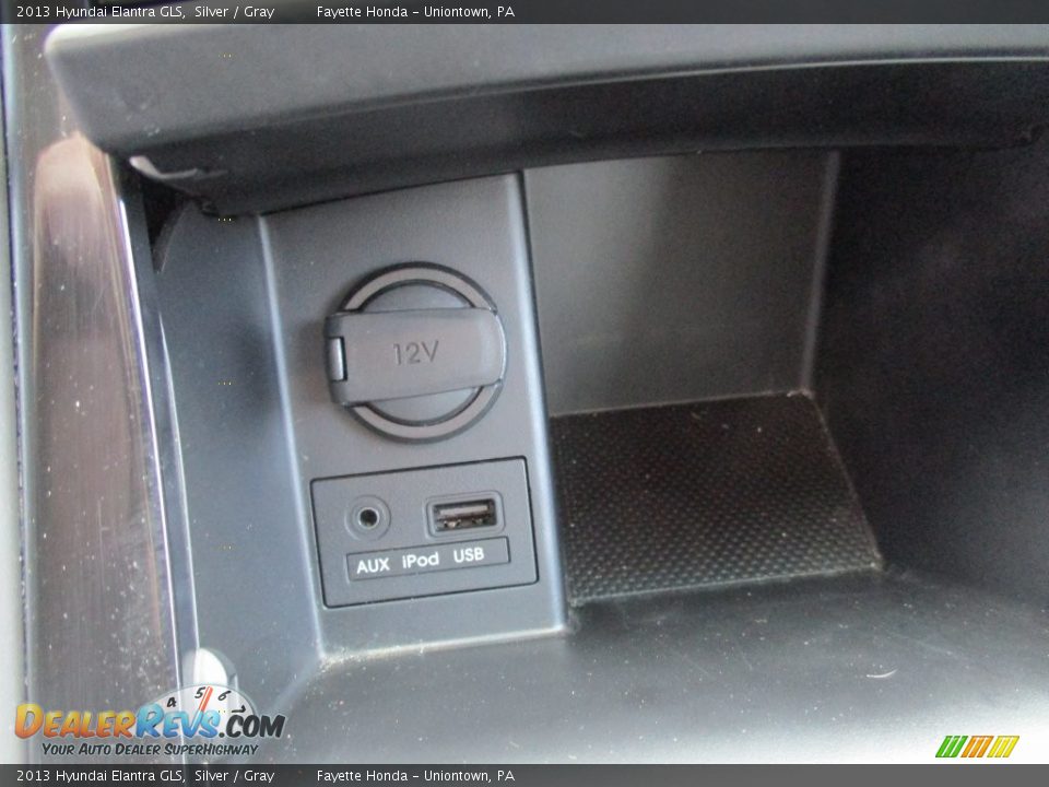 2013 Hyundai Elantra GLS Silver / Gray Photo #14