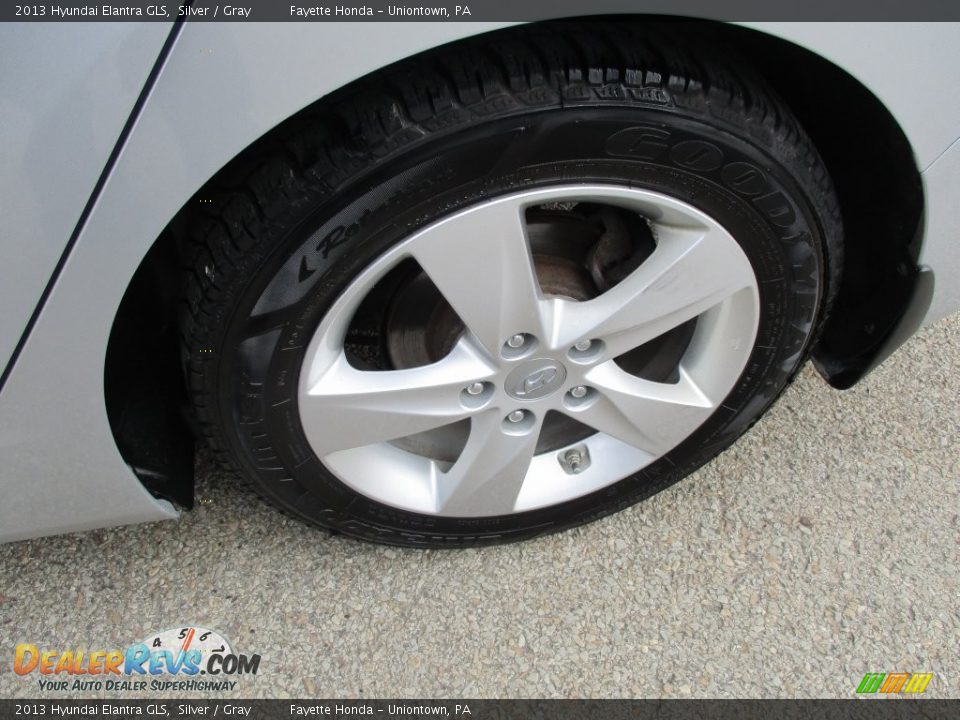 2013 Hyundai Elantra GLS Silver / Gray Photo #16